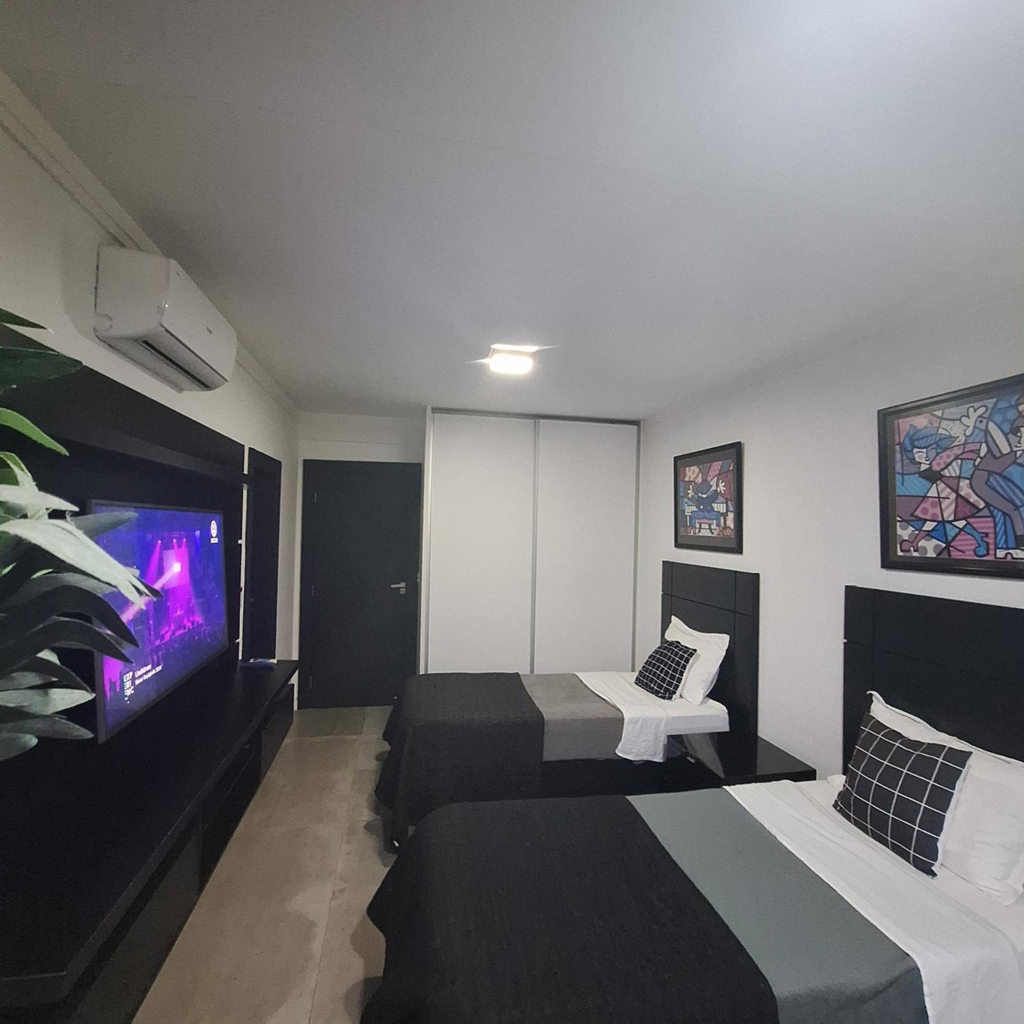 Apartamento Frente Mar Moderno 130M2 Santos  Dış mekan fotoğraf