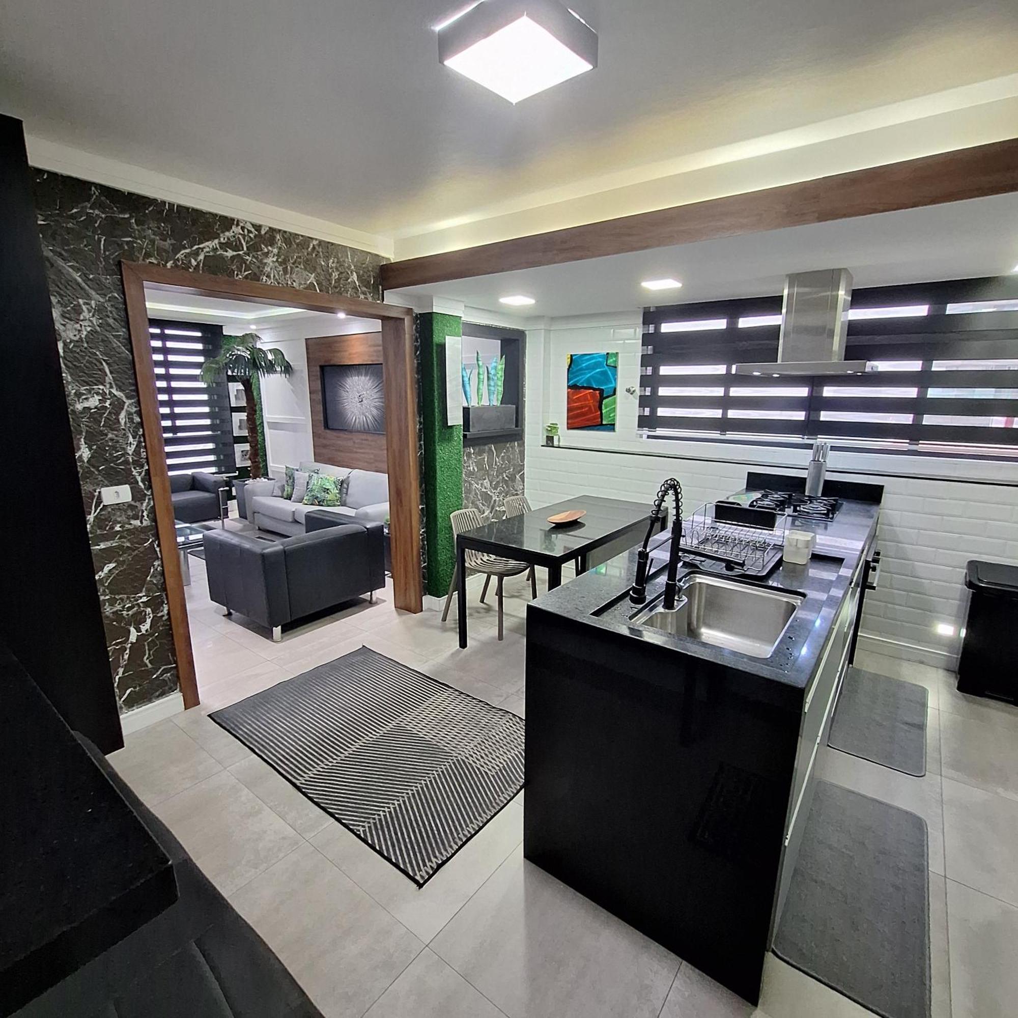 Apartamento Frente Mar Moderno 130M2 Santos  Dış mekan fotoğraf