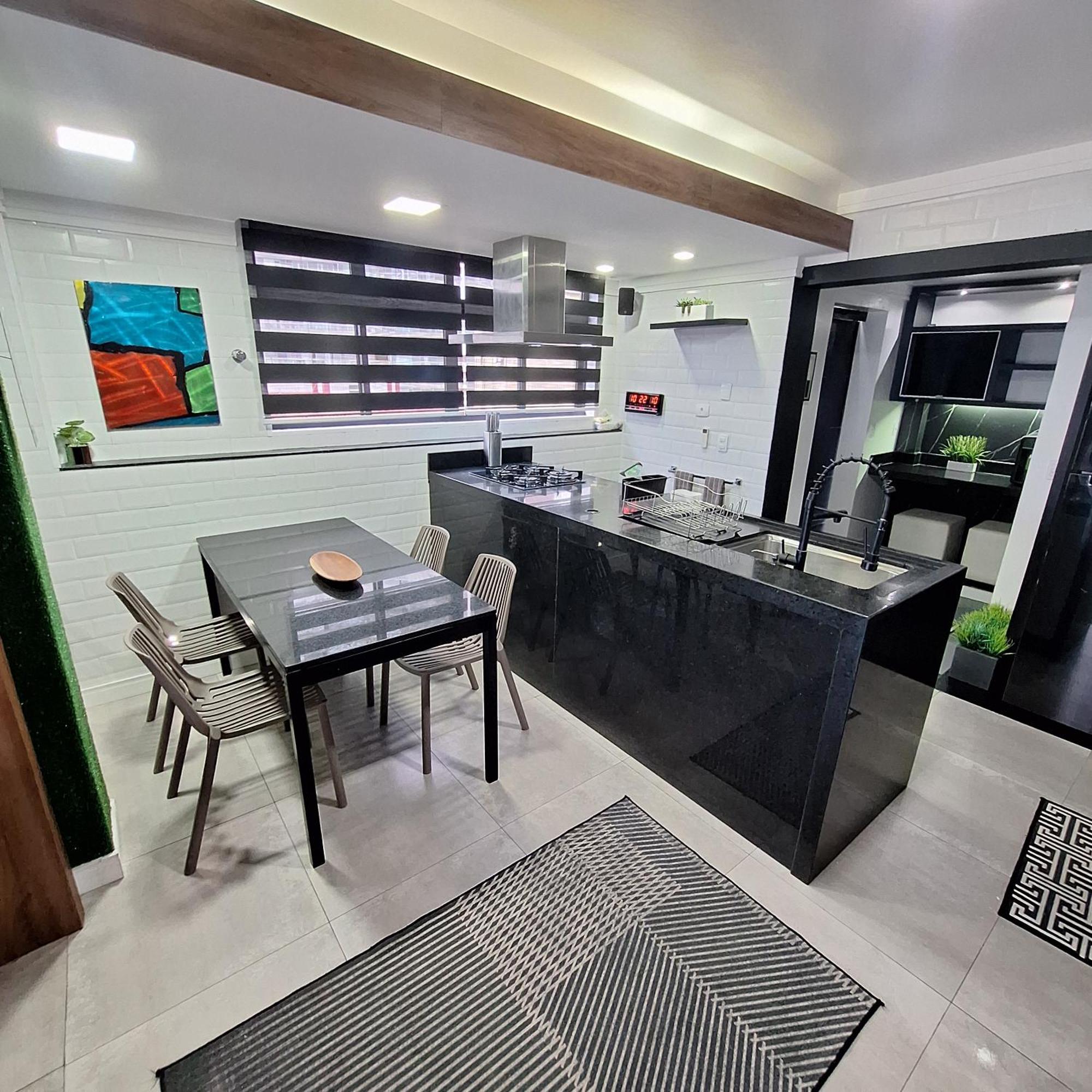 Apartamento Frente Mar Moderno 130M2 Santos  Dış mekan fotoğraf