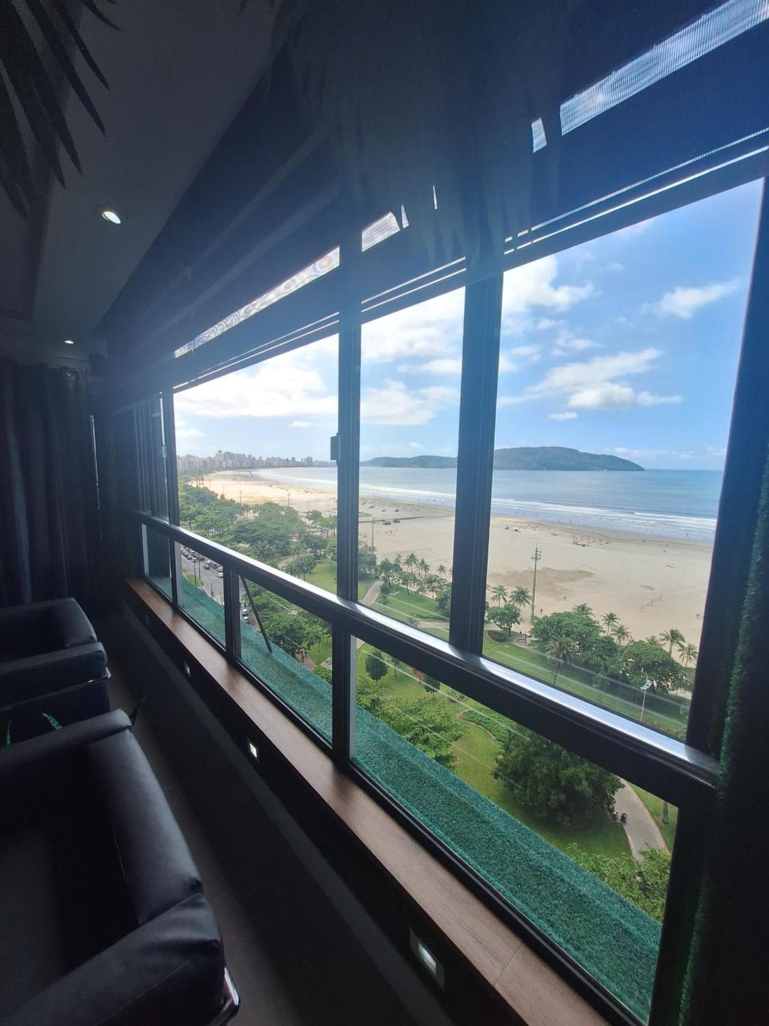 Apartamento Frente Mar Moderno 130M2 Santos  Dış mekan fotoğraf