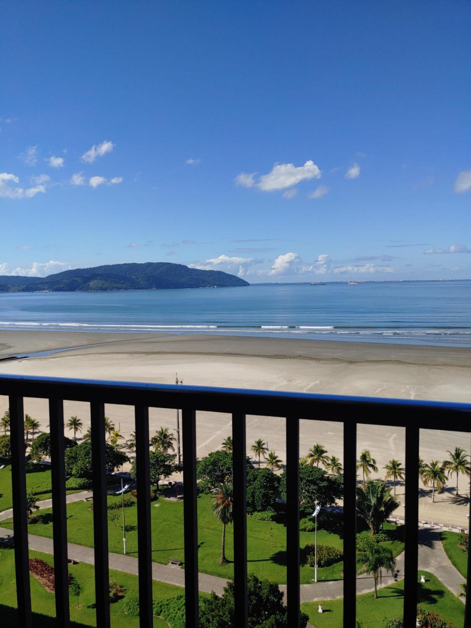 Apartamento Frente Mar Moderno 130M2 Santos  Dış mekan fotoğraf